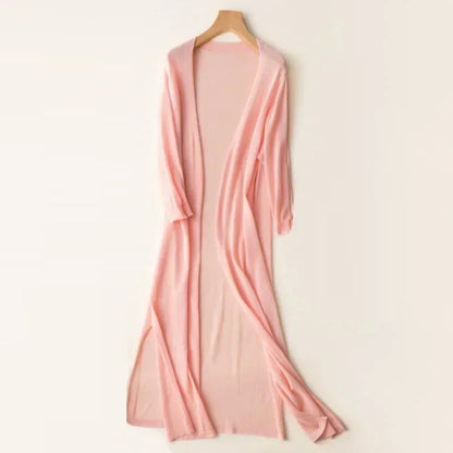 Gebreide Maxi vest voor dames