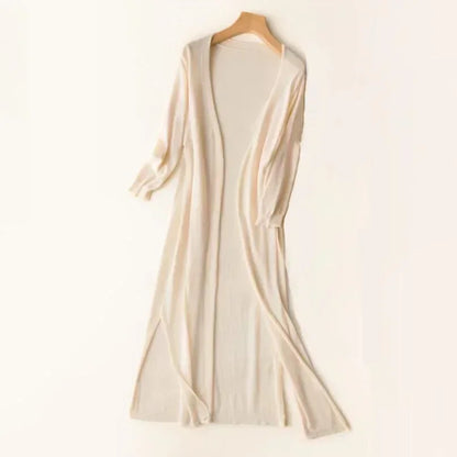 Gebreide Maxi vest voor dames