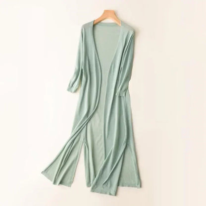 Gebreide Maxi vest voor dames