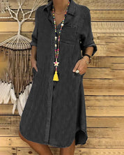 Nicole Dress | Casual Summer Denim Dress