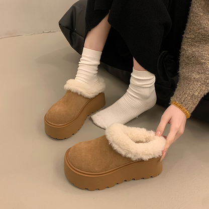 Warme Winterpantoffels Met Antislip Zool En Zachte Voering Voor Vrouwen