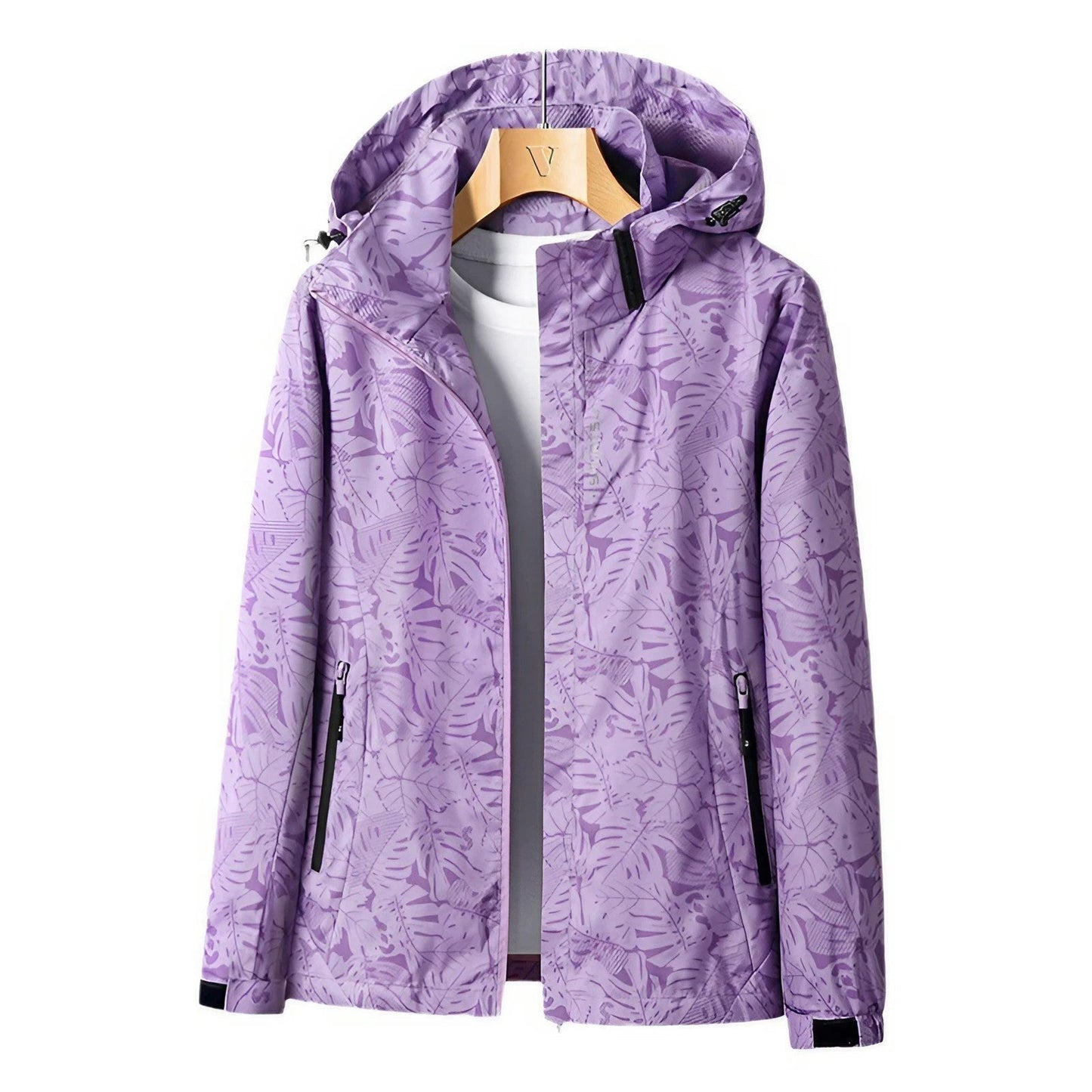 Waterdicht Dames Regenjas met Capuchon