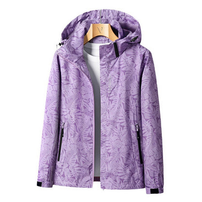 Waterdicht Dames Regenjas met Capuchon