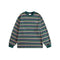 Dames Tijdloos Gestreept Shirt met Ronde Hals en Lange Mouwen
