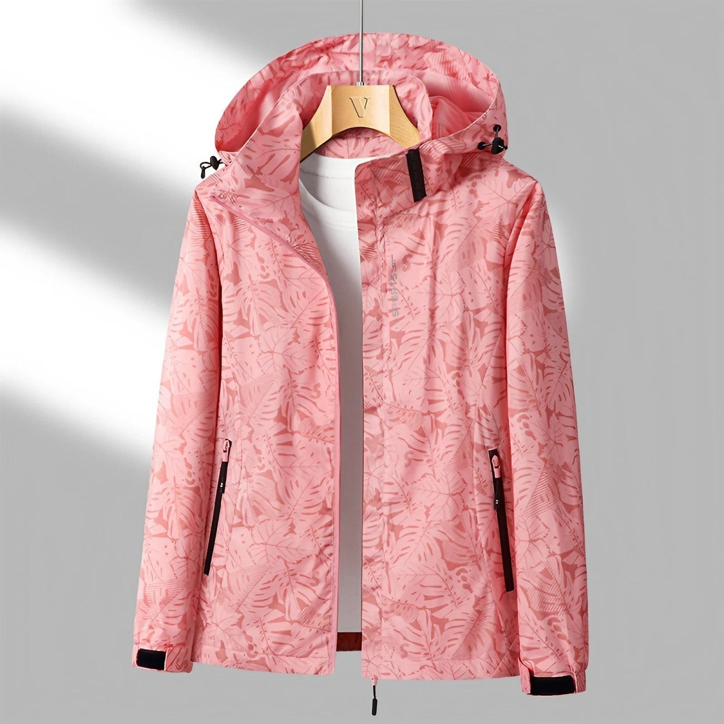 Waterdicht Dames Regenjas met Capuchon
