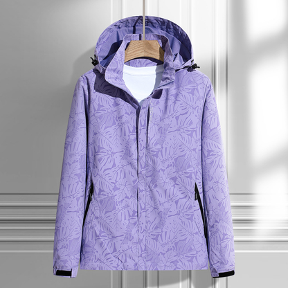 Waterdicht Dames Regenjas met Capuchon