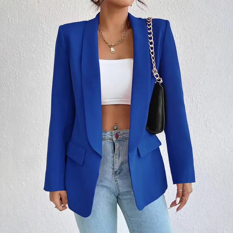 Stijlvolle Verfijnde Slim-Fit Dames Blazer