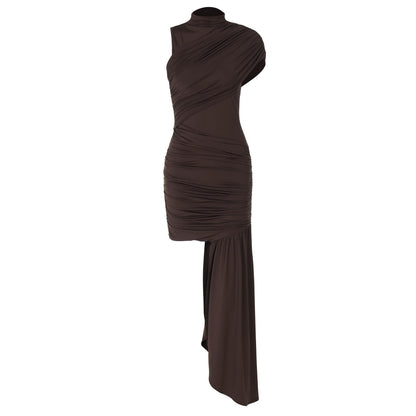 Nola - Gedrapeerde luxueuse jurk