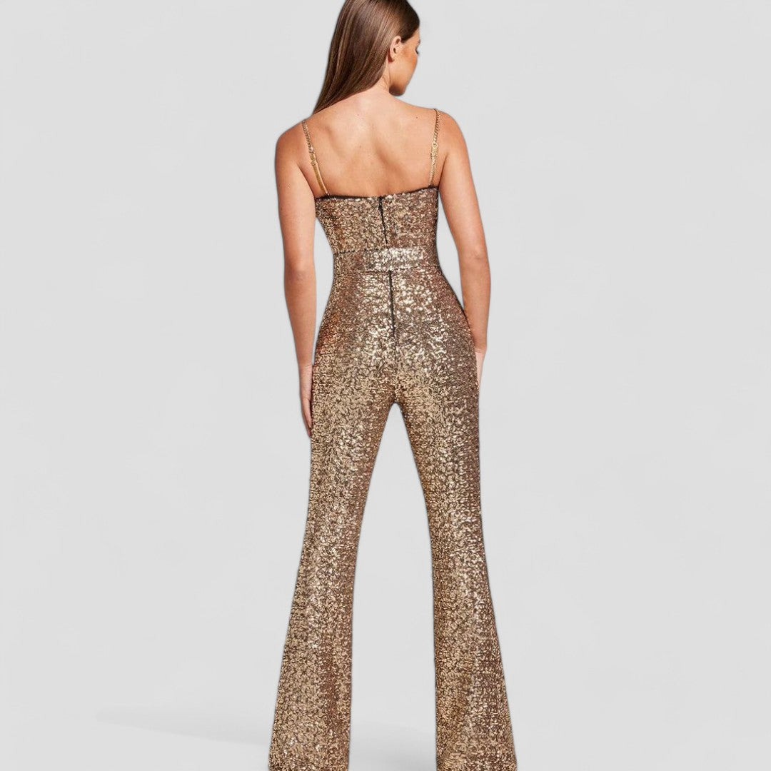 Lexi - Glamoureuze jumpsuit met pailletten