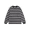 Dames Tijdloos Gestreept Shirt met Ronde Hals en Lange Mouwen