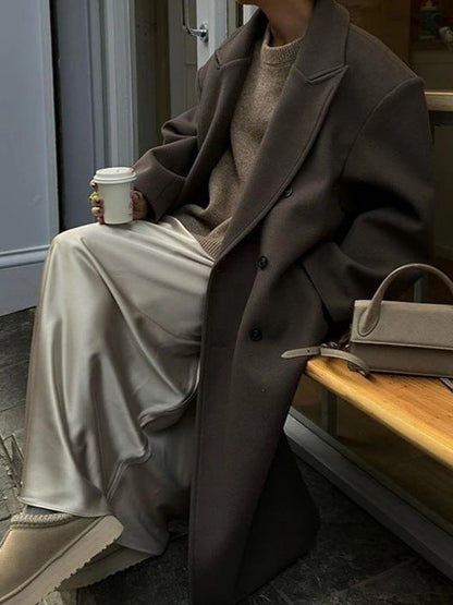 Alina - Oversized mantel jas