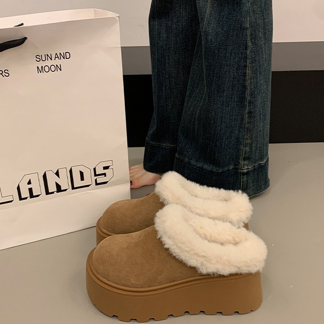 Warme Winterpantoffels Met Antislip Zool En Zachte Voering Voor Vrouwen