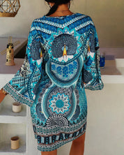 Orlitha Dress | Bohemian Summer Mini Dress
