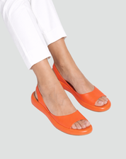 Sandales Peeptoe Confort avec Bande Élastique et Compensé