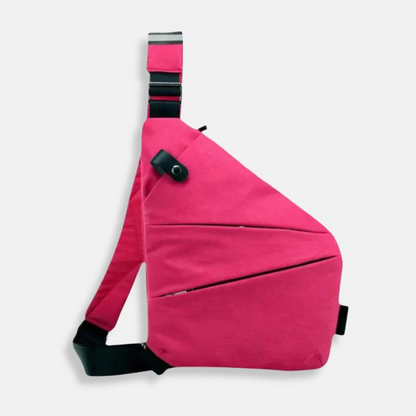 Dames Ergonomische Crossbody Schoudertas met Slimme Vakken