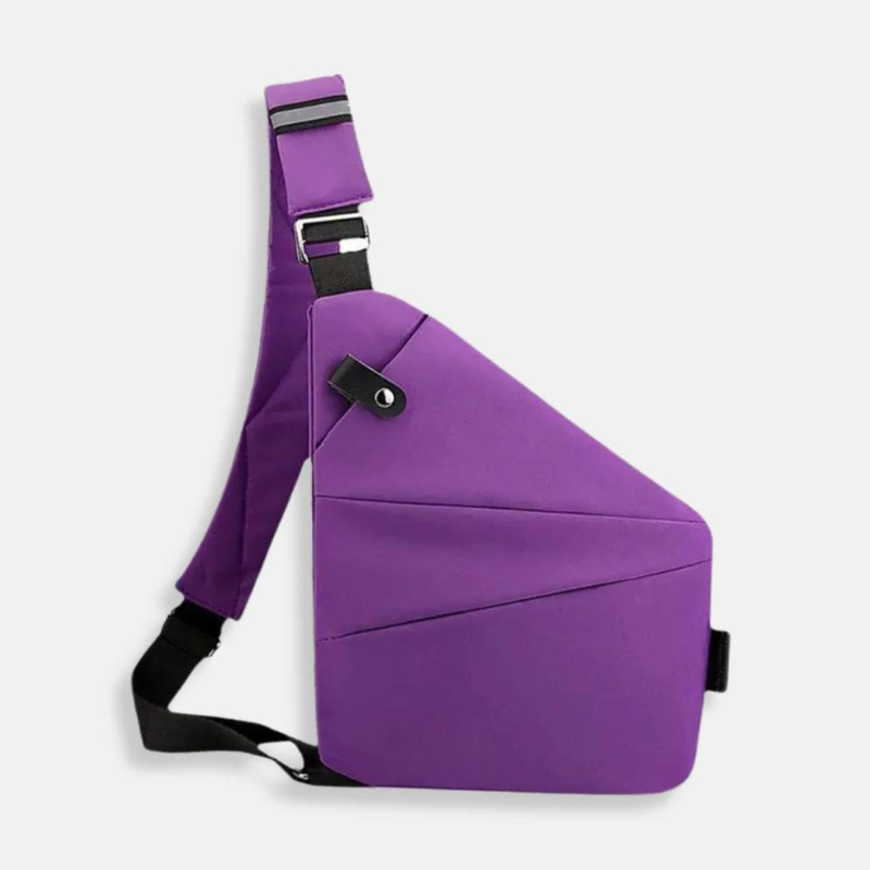 Damska ergonomiczna torebka na ramię typu crossbody z praktycznymi przegródkami