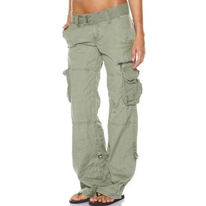 Robuuste Comfortabele Cargo Broek Voor Dames Met Zakken