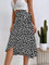 Perla Midi Wrap Skirt | Adjustable Fit with Asymmetrical Hem
