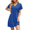 Philippa Dress | Solid Color Casual Mini Dress