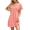 Philippa Dress | Solid Color Casual Mini Dress