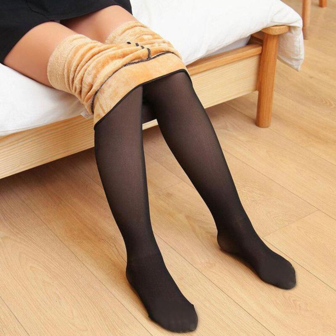 Elastische Dames Panty met Hoge Taille en Comfortabele Pasvorm