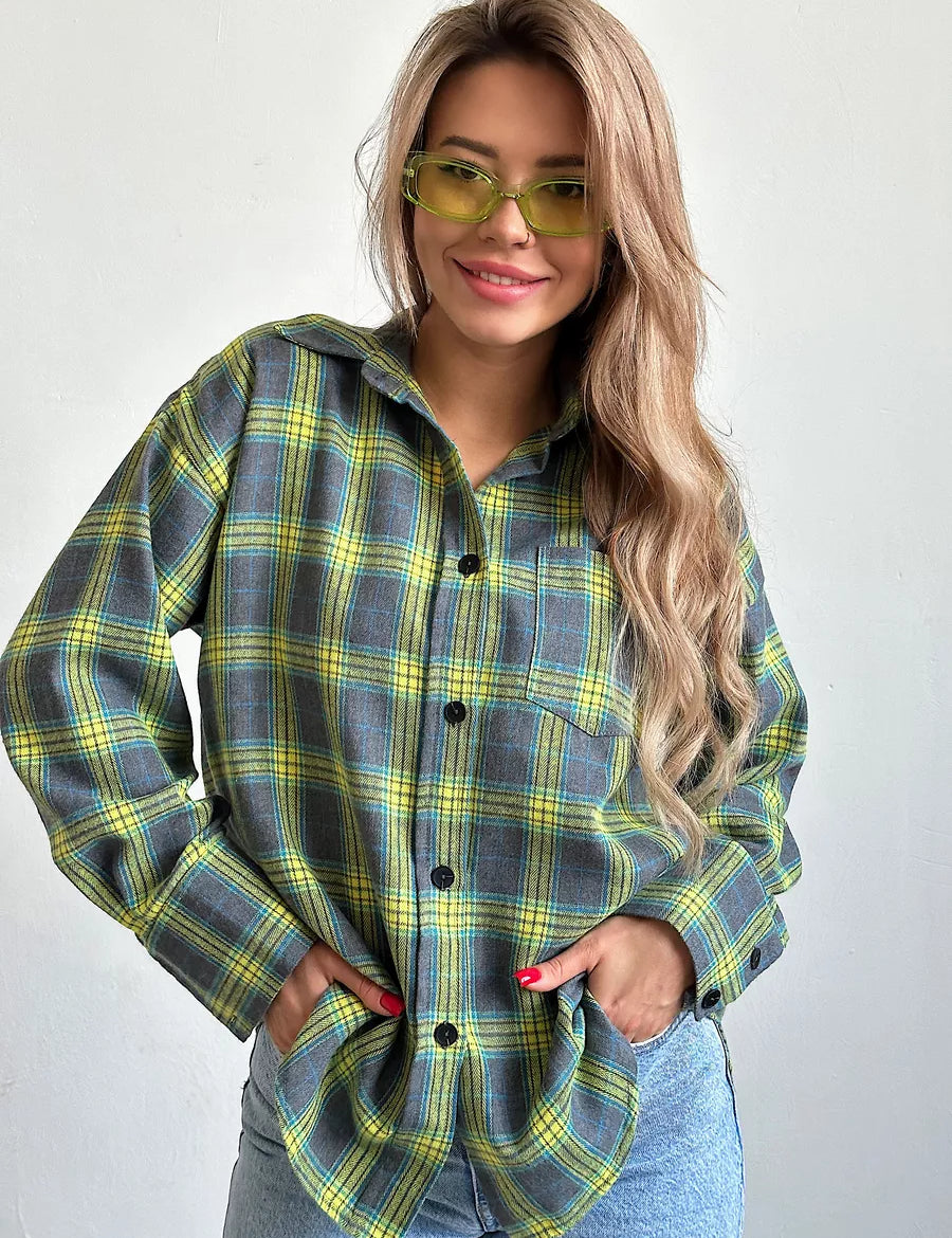 Quinetta-Shirt-Womens-Autumn-Checkered-Flannel-Shirt.webp