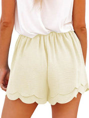 Paperbag Short Met Strikceintuur En Geschulpte Zoom Voor Dames