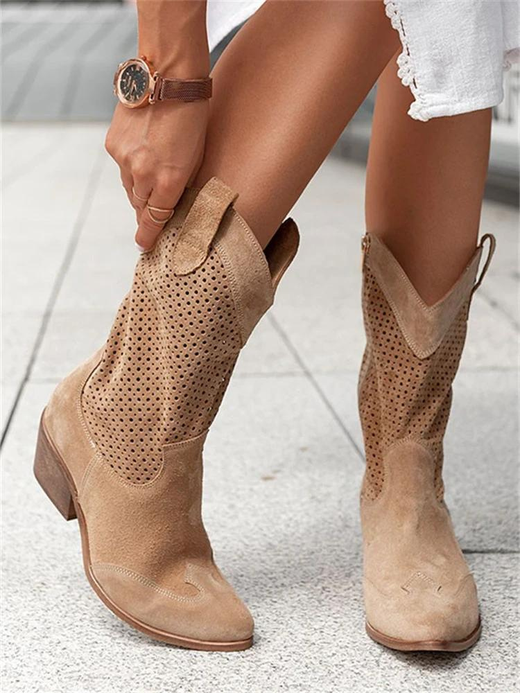 Nayla - Trendy western cowboylaarzen