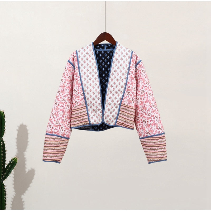 Charlot - Reversible jacket met print