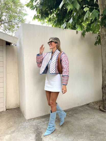 Charlot - Reversible jacket met print