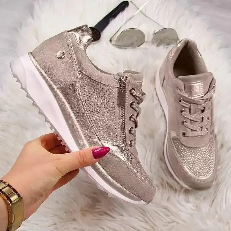 Wygodne sneakersy z lekką podeszwą dla kobiet