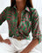 Freya | Button-Down Shirt with Artistic Print for Women