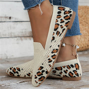 Jaël - Slip-On loafers met ademend gebreid design