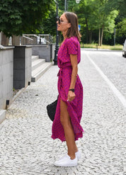 Gioia - Comfortabel zomerjurkje met patroon