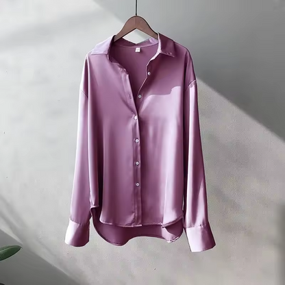 Zelia - Soepele Oversized Blouse | Tijdloos