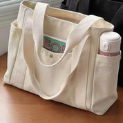 Zachte canvas schoudertas - Tote Bag