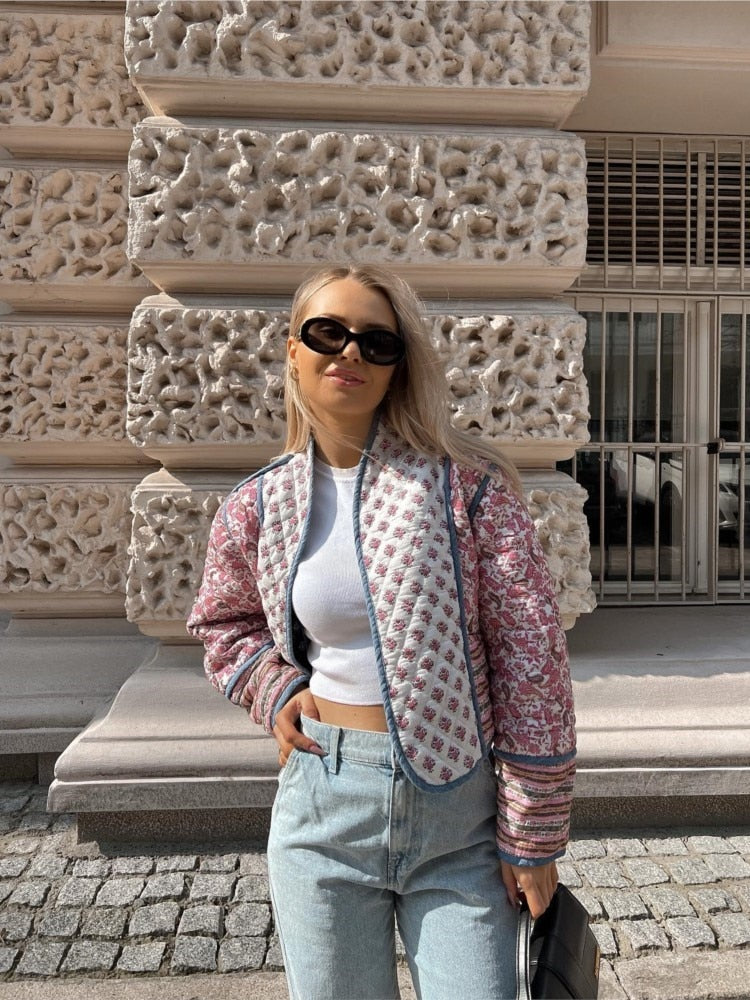 Charlot - Veste réversible imprimée