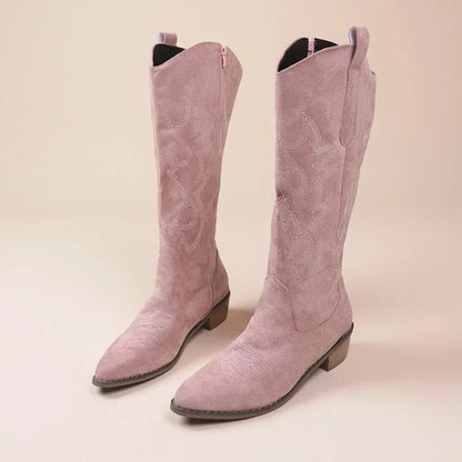 Cowboy Laarzen voor Dames met Western Patroon