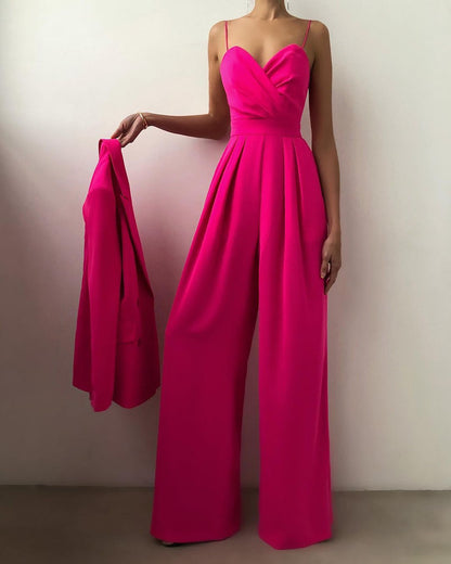 Marleen - Elegante jumpsuit met spaghettiband