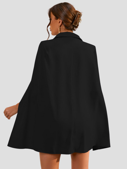 Aurora - Elegante cape blazer jurk