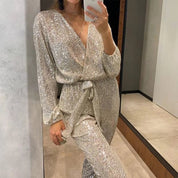 Jonna - Sparkling jumpsuit met elegante flair