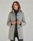 Women's Elegant Winter Coat with a High Collar and Spacious Pockets