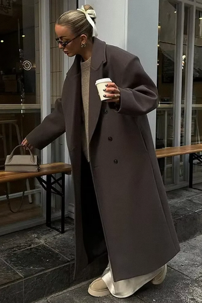 Alina - Oversized mantel jas
