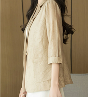 Jinte - Blazer met driekwart mouwen