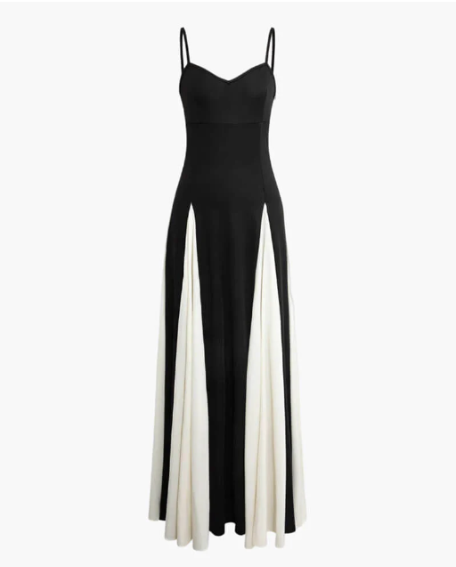 Feline - Maxi jurk chic met vloeiende pasvorm