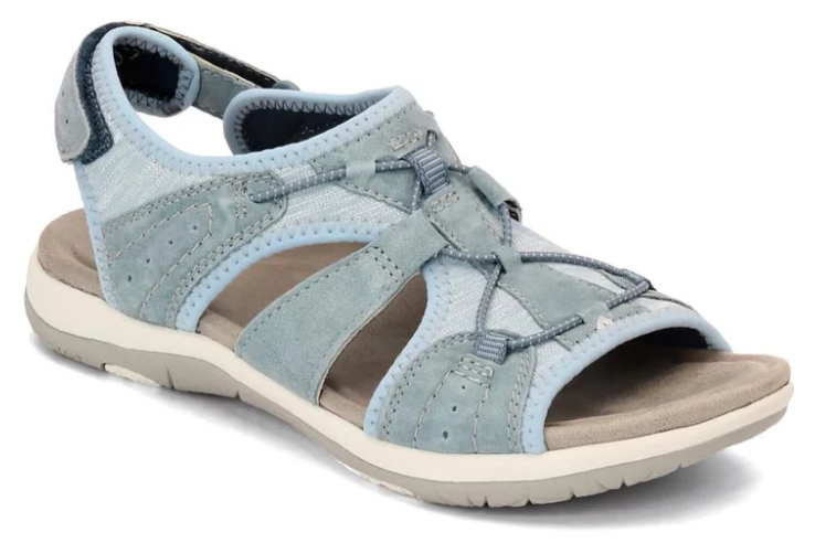 Luchtige Sandalen Met Klittenbandsluiting En Zachte Zool Voor Dames