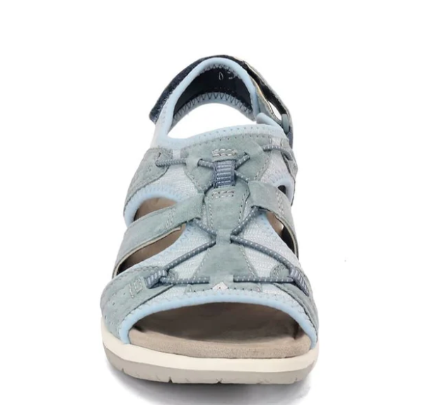 Luchtige Sandalen Met Klittenbandsluiting En Zachte Zool Voor Dames