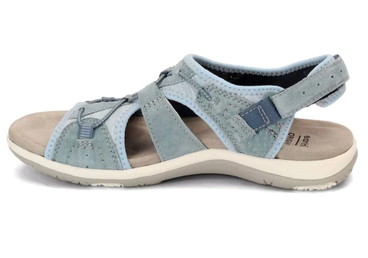 Luchtige Sandalen Met Klittenbandsluiting En Zachte Zool Voor Dames