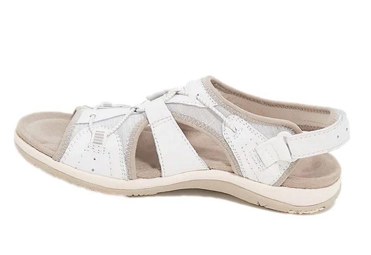 Luchtige Sandalen Met Klittenbandsluiting En Zachte Zool Voor Dames
