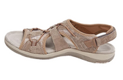Luchtige Sandalen Met Klittenbandsluiting En Zachte Zool Voor Dames